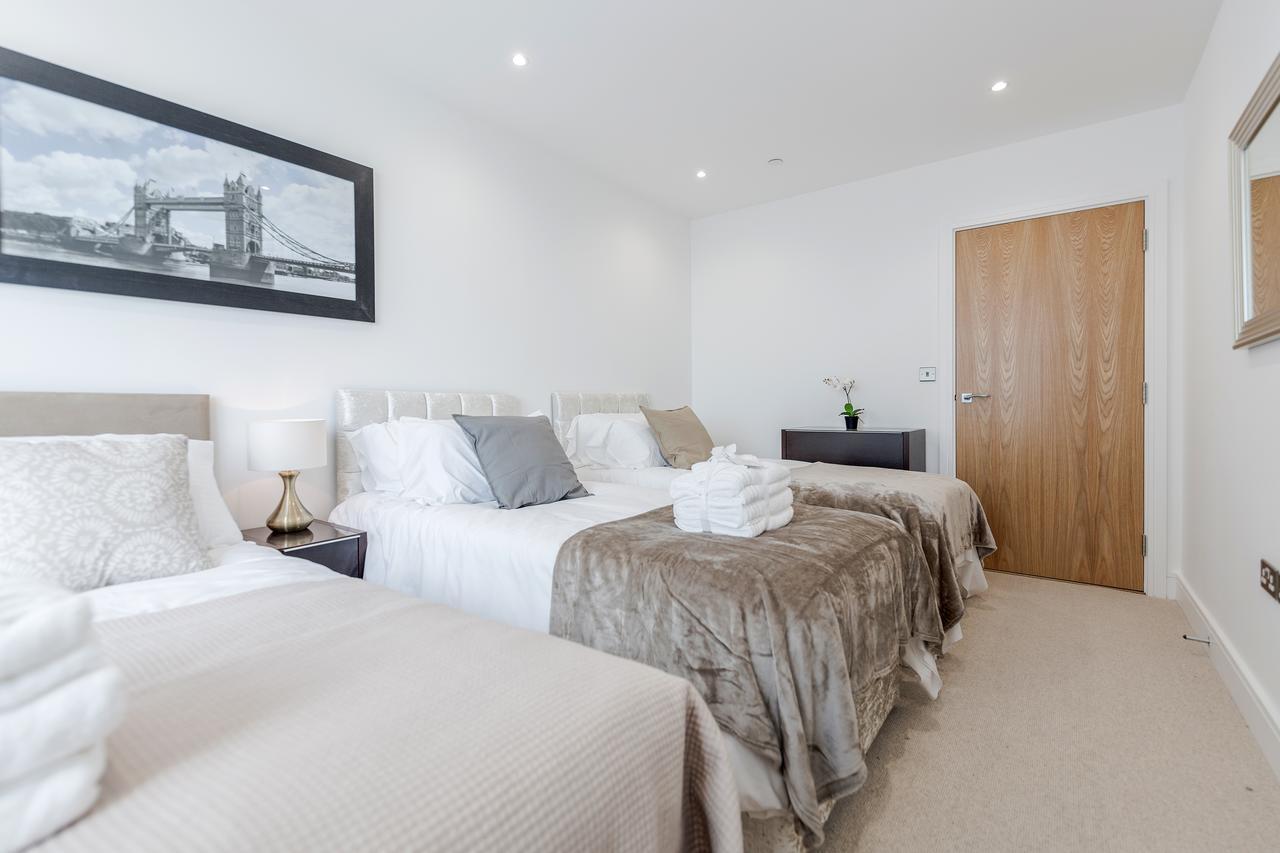 Luxury Stratford Apartment London Eksteriør bilde