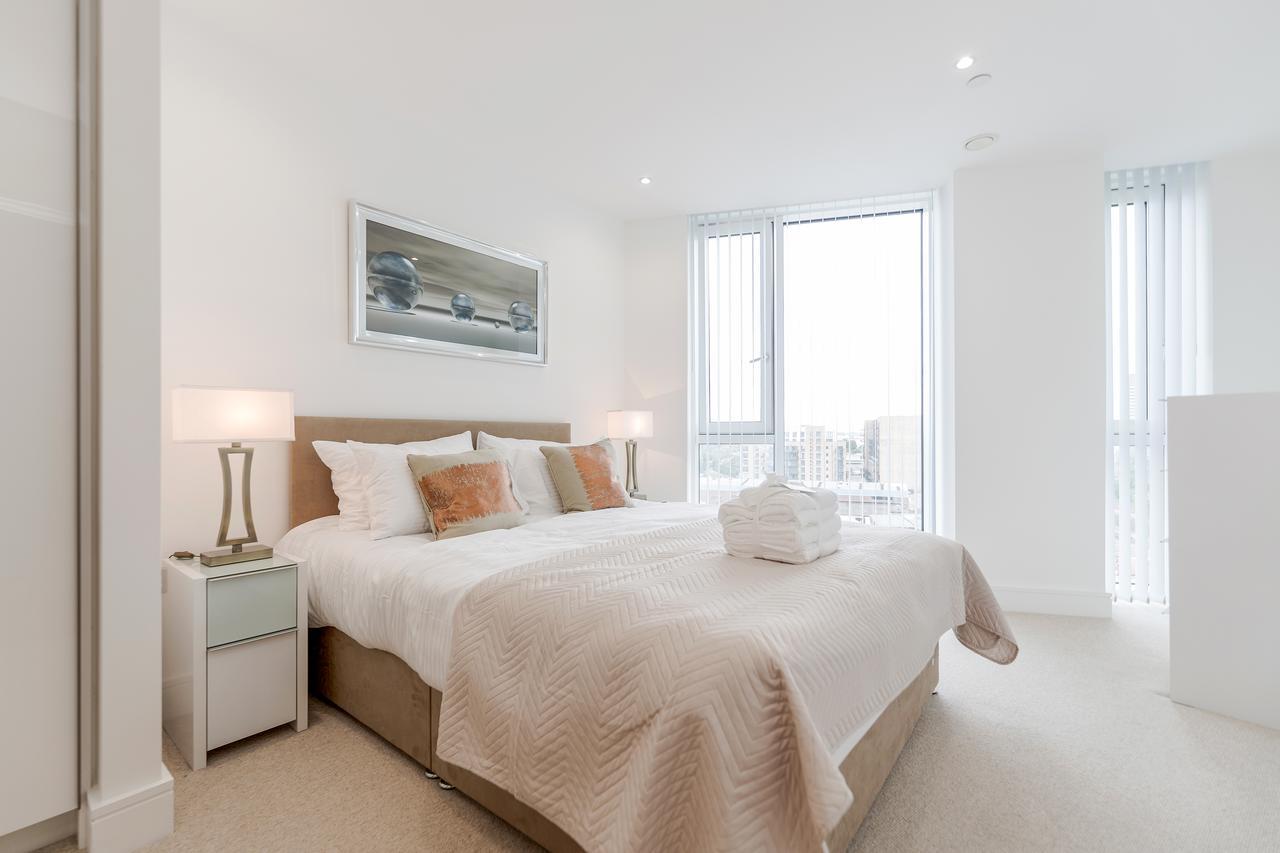 Luxury Stratford Apartment London Eksteriør bilde