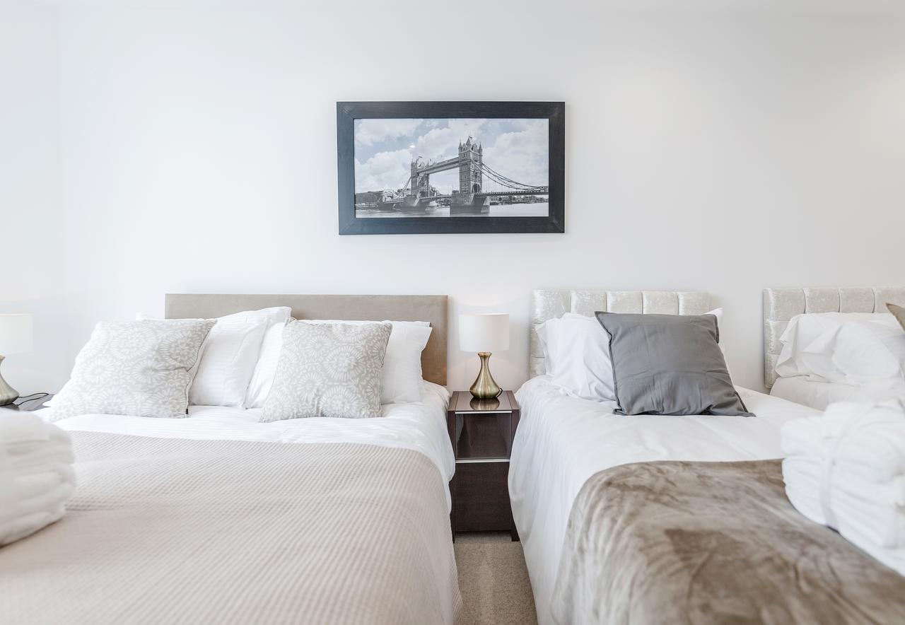 Luxury Stratford Apartment London Eksteriør bilde