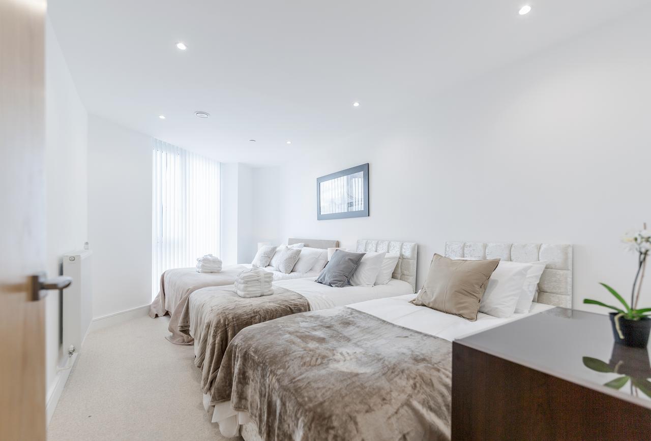 Luxury Stratford Apartment London Eksteriør bilde