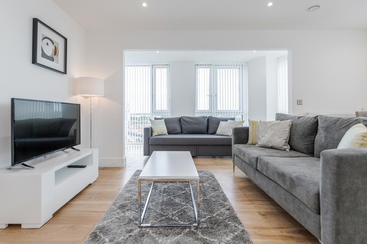 Luxury Stratford Apartment London Eksteriør bilde