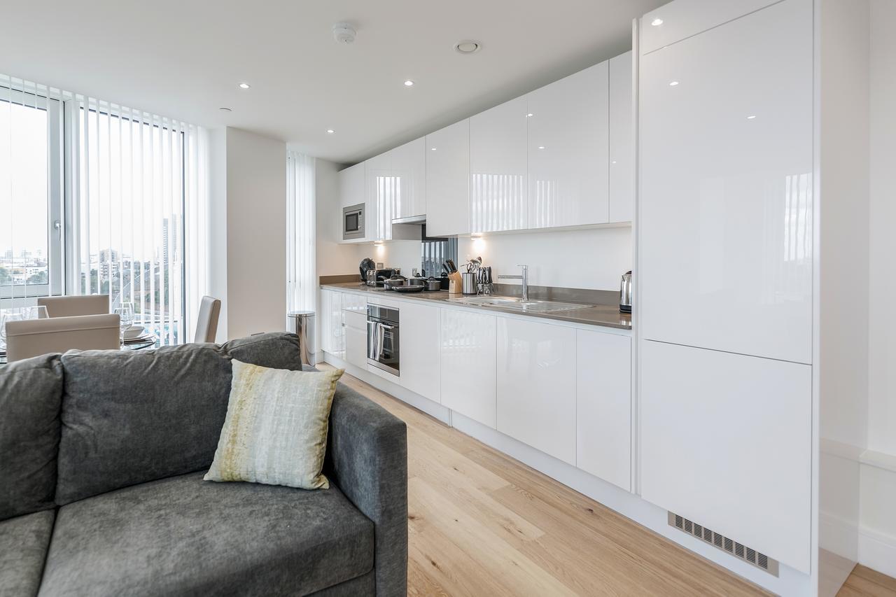 Luxury Stratford Apartment London Eksteriør bilde